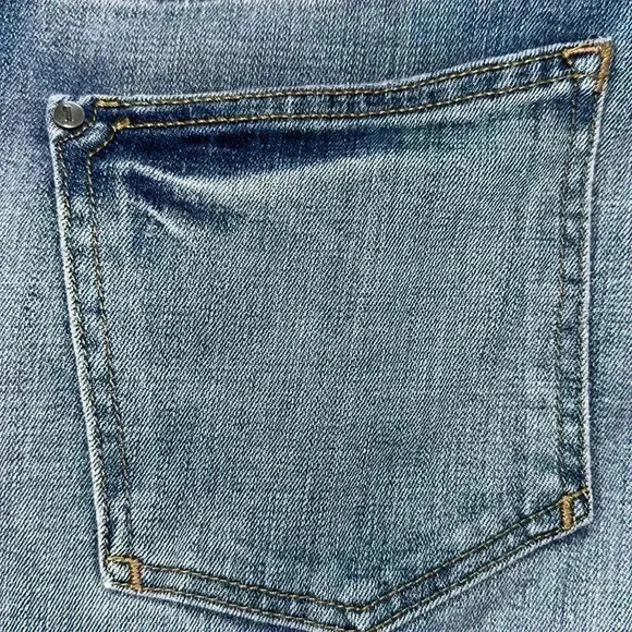 Pilcro and letterpress hyphen women's frayed hem jeans size 32 - Picture 12 of 12